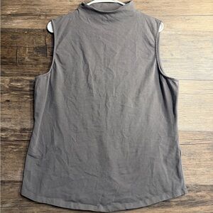 NIC+ZOE Charcoal Sleeveless Tank Top